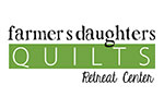 Farmers Daughters Quilts Retreat Center logo