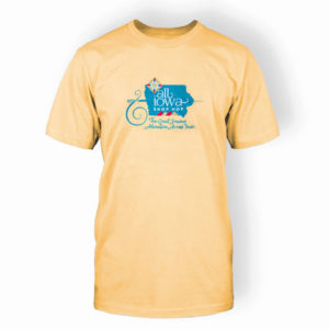All Iowa Shop Hop Tshirt with logo